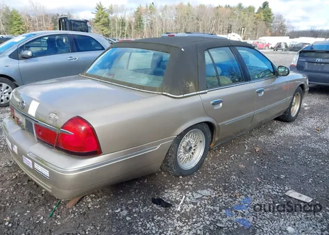 2000 Mercury Grand Marquis Ls z USA, uszkodzony, nr VIN 2MEFM75W1YX669068